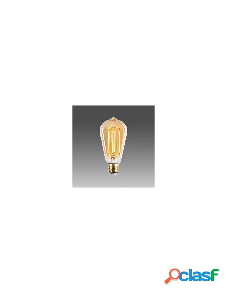 Lumos - lampadina led 6w giallo ambra attacco e27