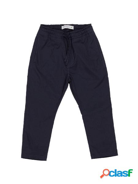 MANUEL RITZ Pantaloni con vita elasticizzata Blu