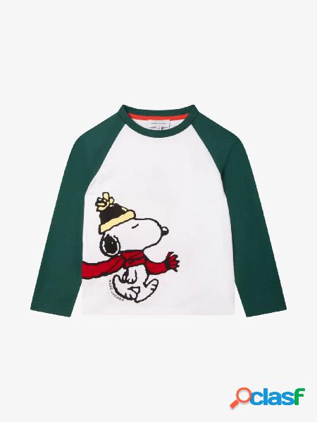 MARC JACOBS T-shirt a maniche lunghe con stampa Peanuts