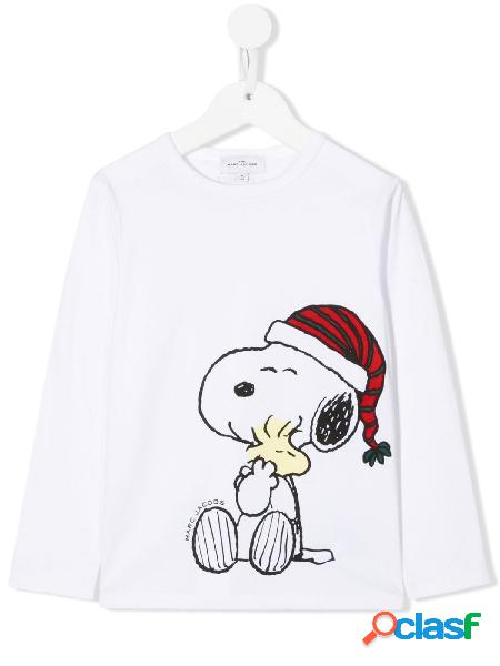 MARC JACOBS T-shirt a maniche lunghe con stampa Snoopy