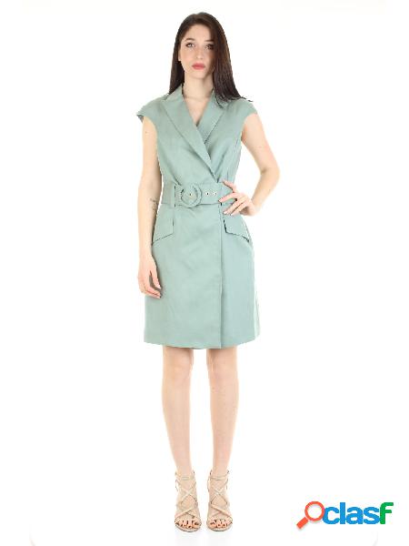 MARCIANO BY GUESS abito HAILEY con cinta GRIGIO