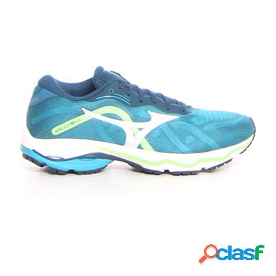 MIZUNO Wave Ultima 13 scarpa da running - blu argento verde