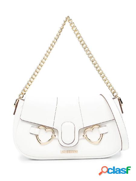 MOSCHINO LOVE Borsa a tracolla in similpelle con cuori