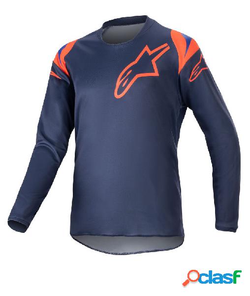 Maglia cross bambino Alpinestars YOUTH RACER NARIN Blu notte