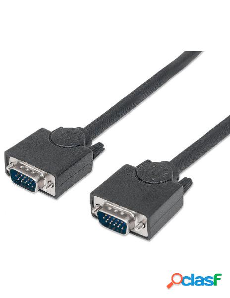 Manhattan - cavo monitor svga m/m da 0,8 m