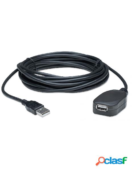 Manhattan - cavo prolunga attivo hi-speed usb 2.0 5 mt.