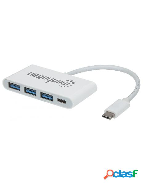 Manhattan - hub usb 3.2 gen 1 usb-c&trade con 3 porte usb