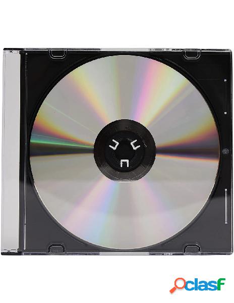 Manhattan - porta cd slim jewel case nero
