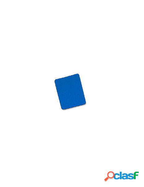 Manhattan - tappetino per mouse, 6 mm, bulk, 25x22 cm, blu