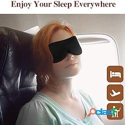 Maschera per gli occhi 3D ombreggiatura traspirante sonno