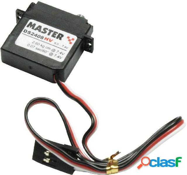 Master Mini Servo DS240HV Servo digitale Materiale