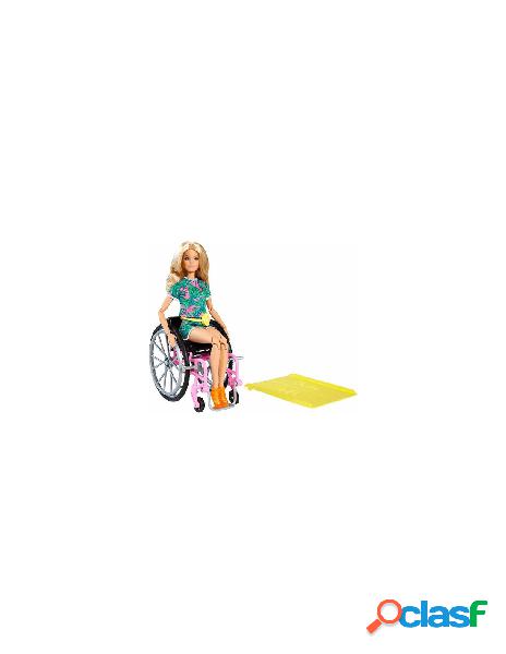 Mattel - bambola mattel grb93 barbie sedia a rotelle