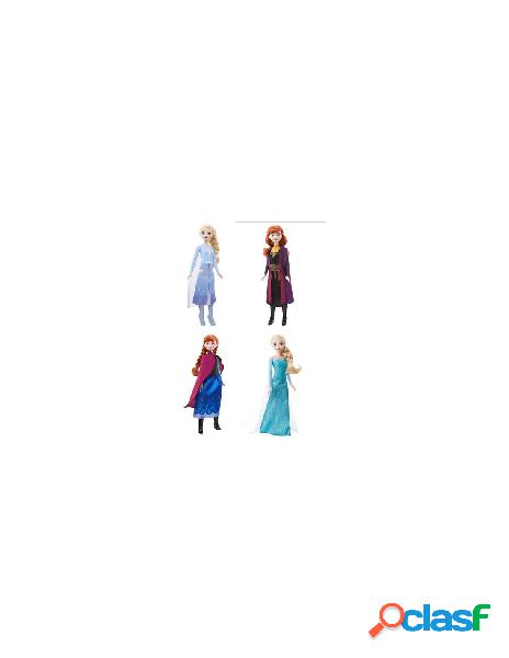 Mattel - bambola mattel hlw46 frozen core assortito