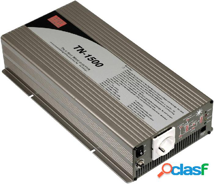 Mean Well Inverter TN-1500-212B 1500 W 12 V/DC - 200 V, 220