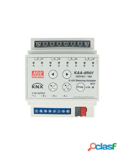 Meanwell - meanwell kaa-4r4v-10 attuatore knx led dimmer