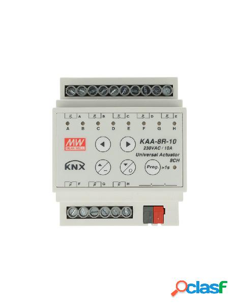 Meanwell - meanwell kaa-8r-10 attuatore knx universale relay