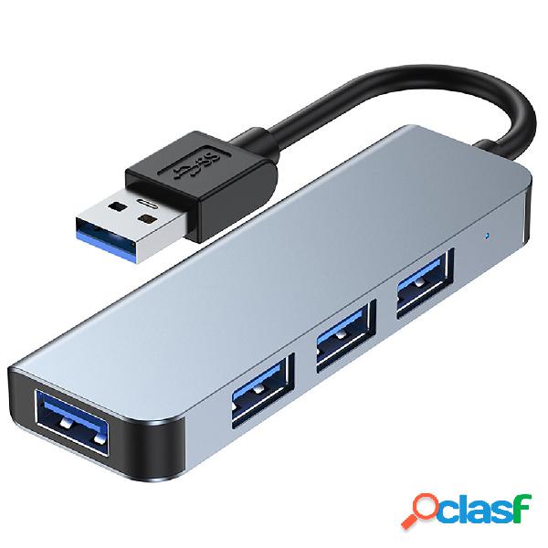 Mechzone 4 in 1 USB 3.0 Hub Docking Station Adattatore USB