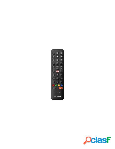 Meliconi - telecomando tv meliconi 808038 control 2+ nero