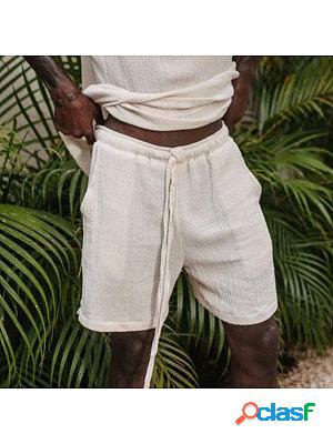 Mens Tulum Linen Resort Shorts