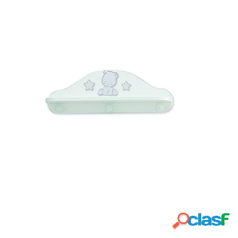Mensola Appendino Italbaby Pop Star Bianco/Grigio
