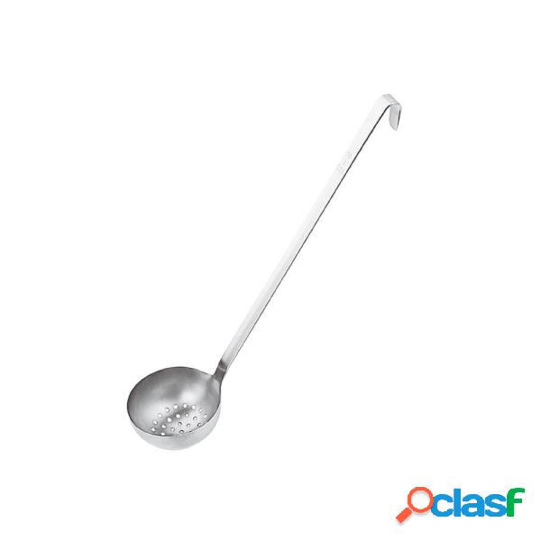 Mestolo Forato Unipezzo Cm 6,5 Inox, Lt 0,07 - peso 0,19 kg