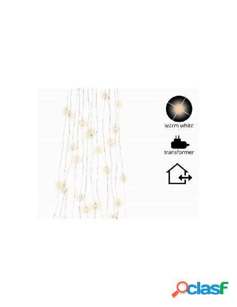 Micro led lights bunch outd silver/warm white