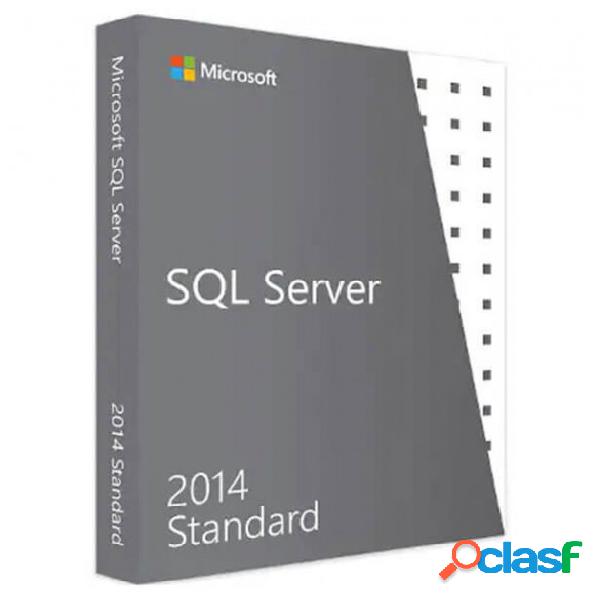 Microsoft SQL Server 2014 Standard - Product Key