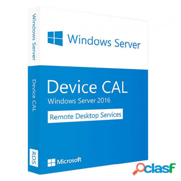 Microsoft Windows Server 2016 RDS DEVICE CAL - Product Key