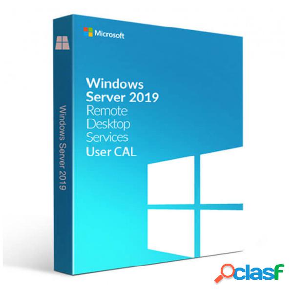 Microsoft Windows Server 2019 RDS USER CAL - Product Key