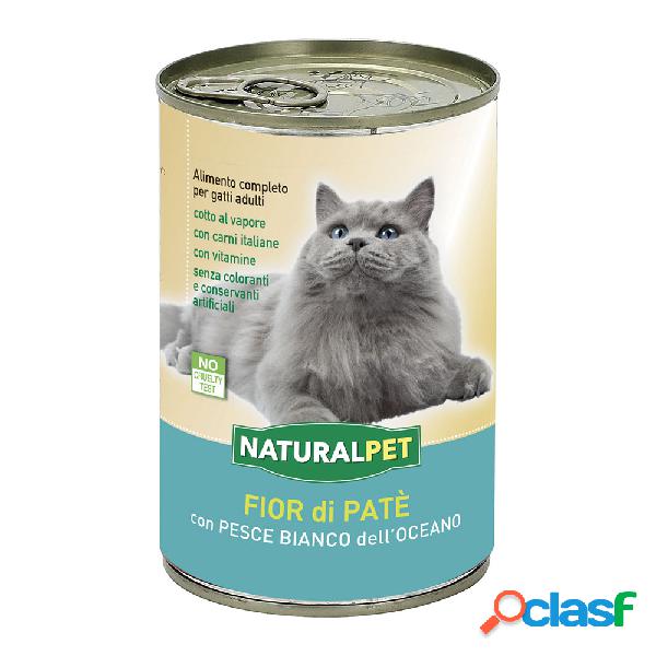 Naturalpet Cat Adult Pate' Pesce Bianco 400 gr