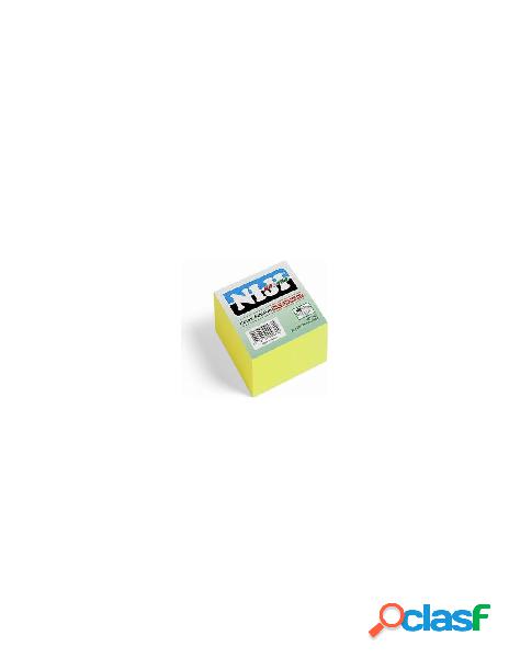 Niji - notes adesivi niji 21010 memo stick cubo giallo
