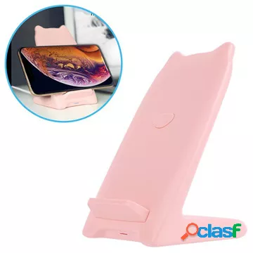Nillkin Kitty Qi Caricabatterie Wireless / Supporto Da