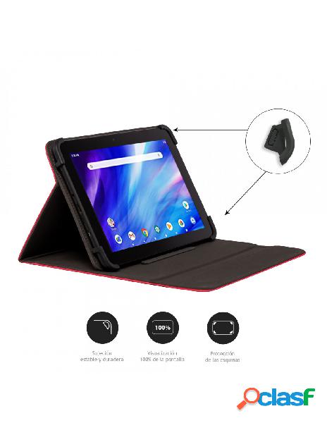 Nilox universal tablet case 9.7" to 10.5" red nxfb002