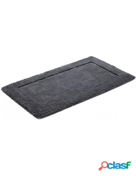 No brand - tappeto bagno flanella grigio 60x100 cm