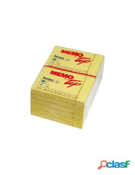 Nobrand - post-it memo 76x51 giallo cf.12