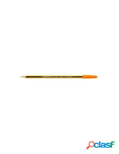 Noris stick, penna a sfera arancione con lungo puntale in