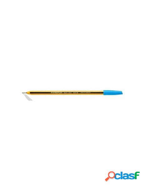 Noris stick, penna a sfera azzurro chiaro con lungo puntale