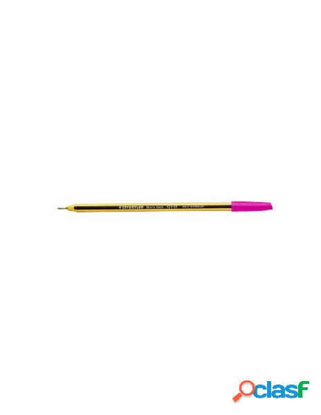 Noris stick, penna a sfera magenta con lungo puntale in