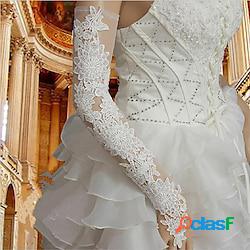 Nylon Da opera Guanti Di pizzo / Guanti Con Intagli Guanti