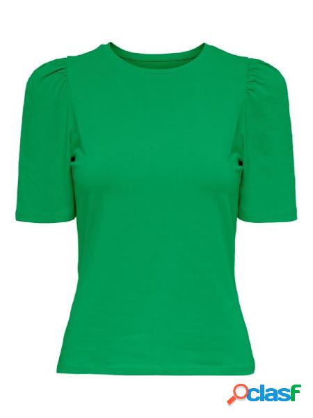 ONLY T-shirt girocollo a maniche corte Verde