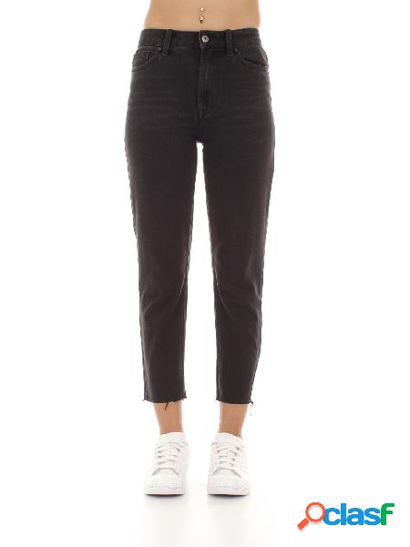 ONLY jeans straight cropped Nero