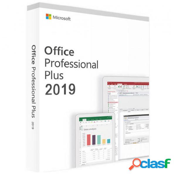 Office 2019 Professional Plus 32/64 Bit - Product Key