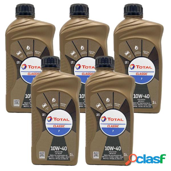 Olio motore Total Classic 7 10w40 5 Lt
