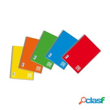 One color 1297 quaderno per scrivere 60 fogli multicolore a5