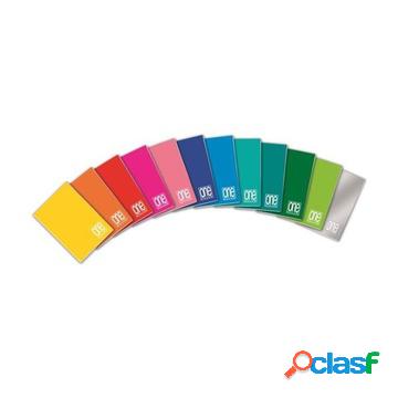 One color 1404 quaderno per scrivere 21 fogli multicolore a5