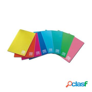 One color 1409 quaderno per scrivere 21 fogli multicolore a4