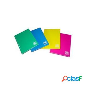 One color quaderno per scrivere 72 fogli multicolore a4