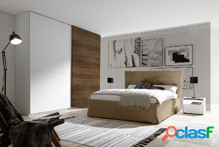 Optima - Camera da letto completa matrimoniale con letto