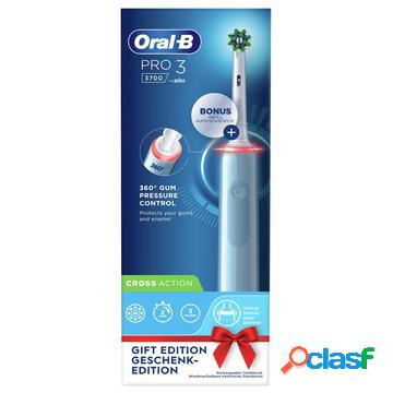 Oral-b pro 3 - 3700 blu spazzolino elettrico