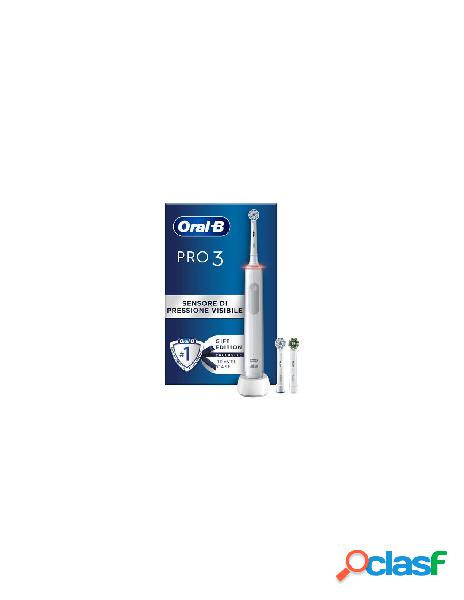 Oral b - spazzolino elettrico oral b pro 3 series 3700 white